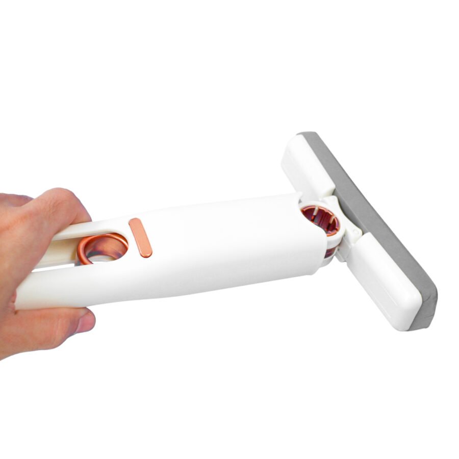 Mini Mop Esfregão De Limpeza Dobravel Portatil Ajustavel Magico - Imagem 2
