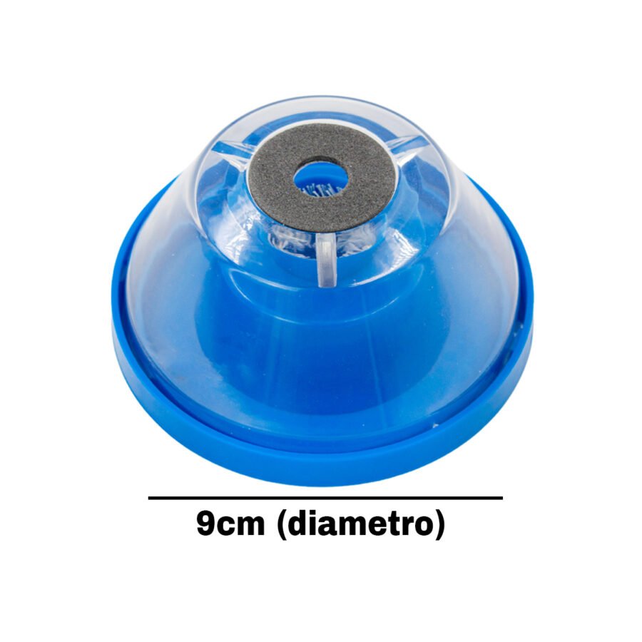 Coletor De Po Poeira Sujeira Para Furadeira Manual Acessorio Ferramentas Cor:Azul - Imagem 9