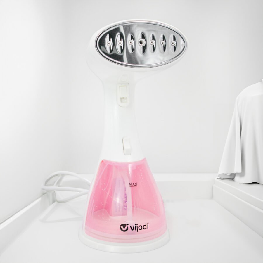 Ferro De Passar Roupas A Vapor Passadeira Vertical 300ml 1350W Voltagem:Rosa 220v - Imagem 3
