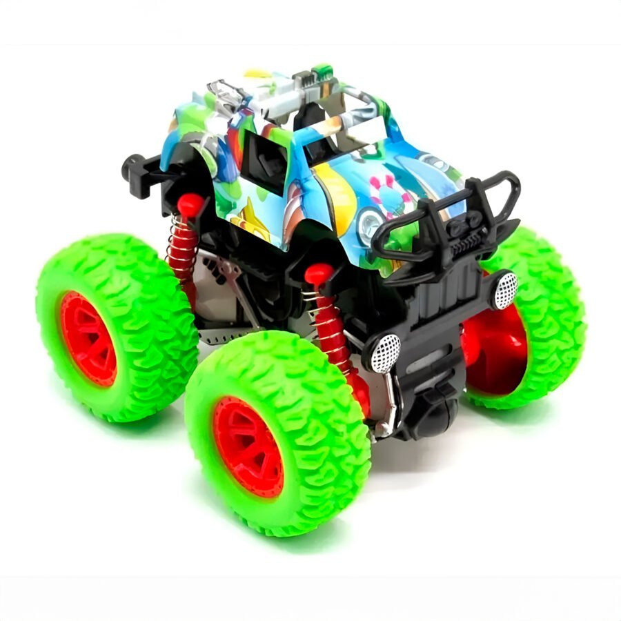 Carrinho Mini Monster Truck 4x4 Fricção Brinquedo Infantil - Imagem 2