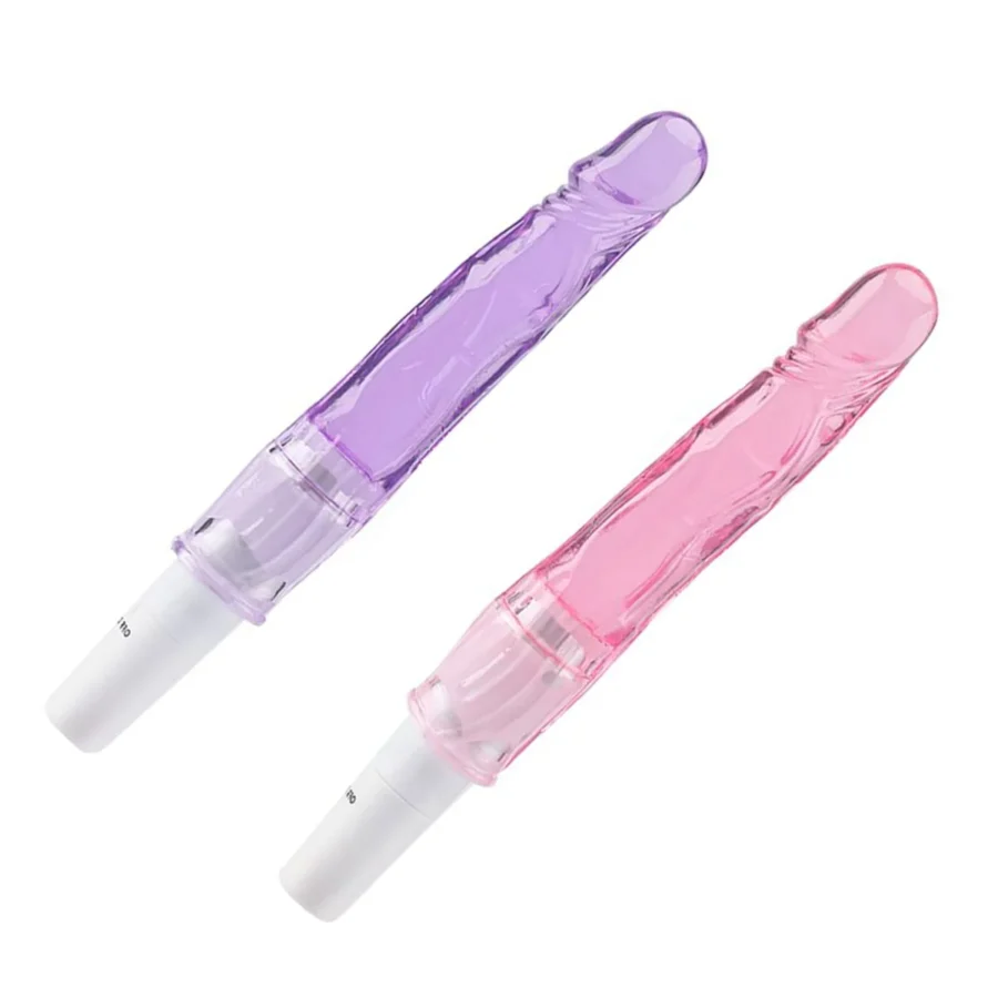 Vibrador Ponto G Estimulador Macio Jelly Silencioso Cor:Roxo - Imagem 2