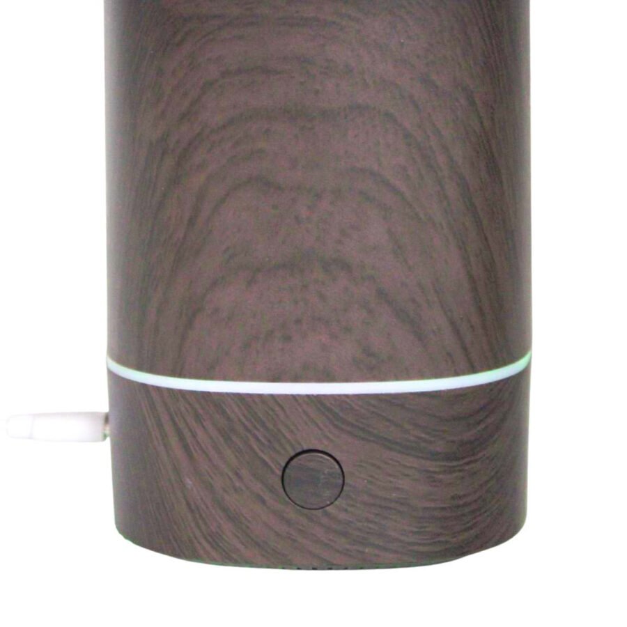 Difusor Aromatizador Umidificador De Ar Oleos Essenciais 360 Cor:Mogno - Imagem 2