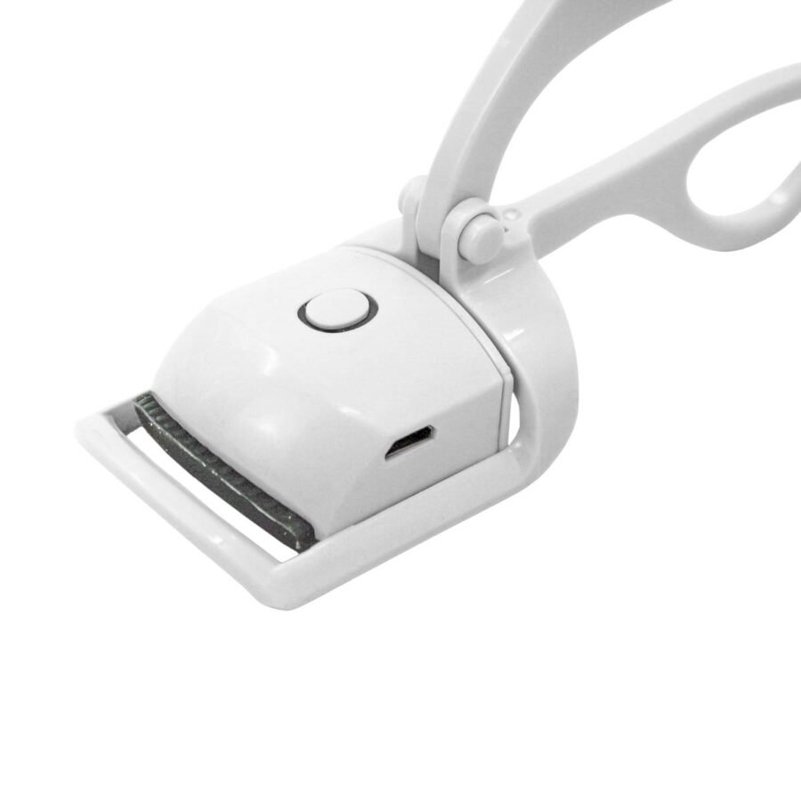 Curvador Modelador De Cilios Curvex Eletrico Aquecido Termico USB Cor:Branco - Imagem 4
