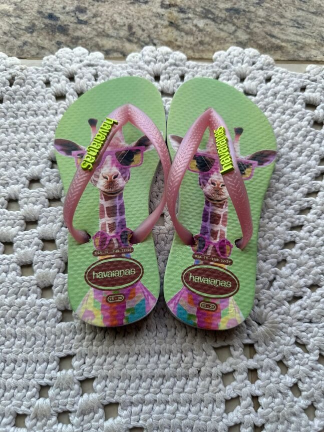 Chinelo Dedo Infantil Feminino