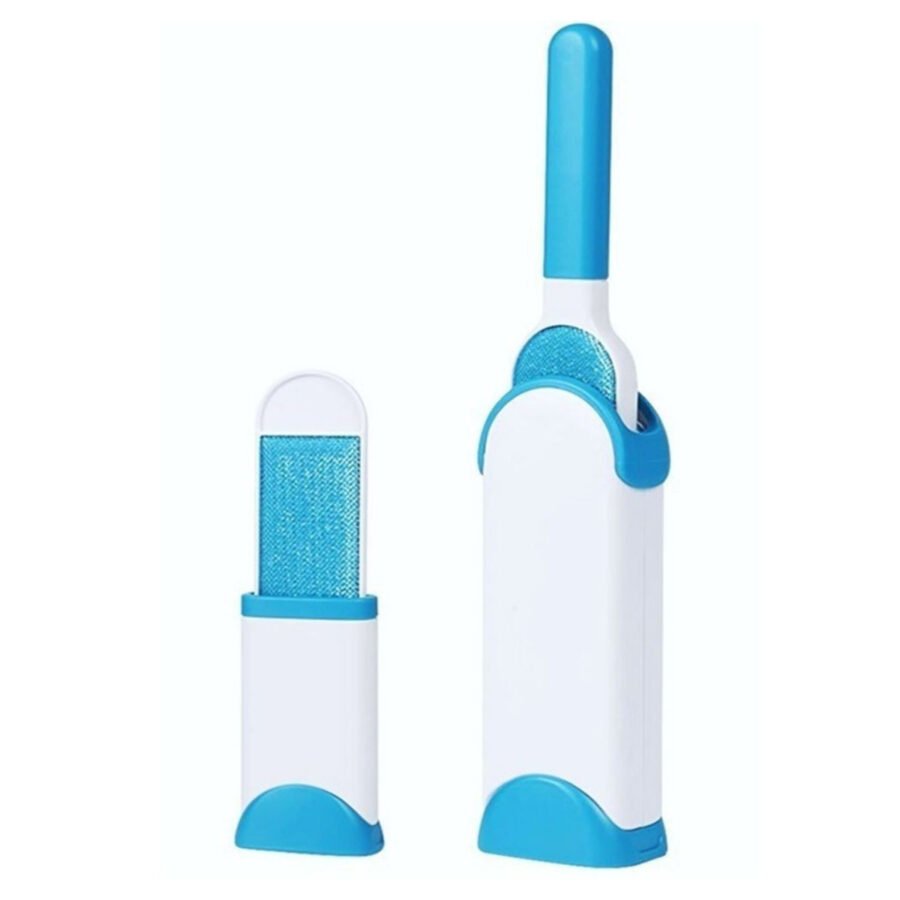 Escova Tira Pelos Pet Fur Removedora Roupa Sofa Kit Com 2 - Imagem 3