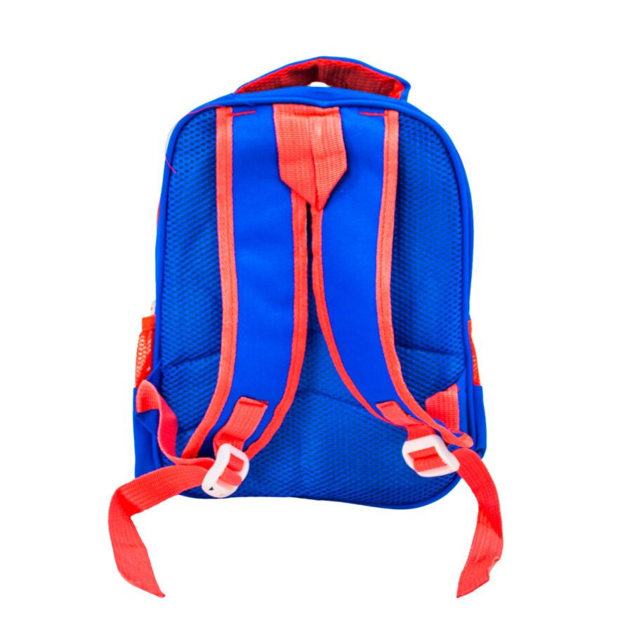 Mochila Escolar Infantil Bichinhos Bolsa De Costas Creche Alto Relevo Modelo:Dinossauro Azul - Imagem 6