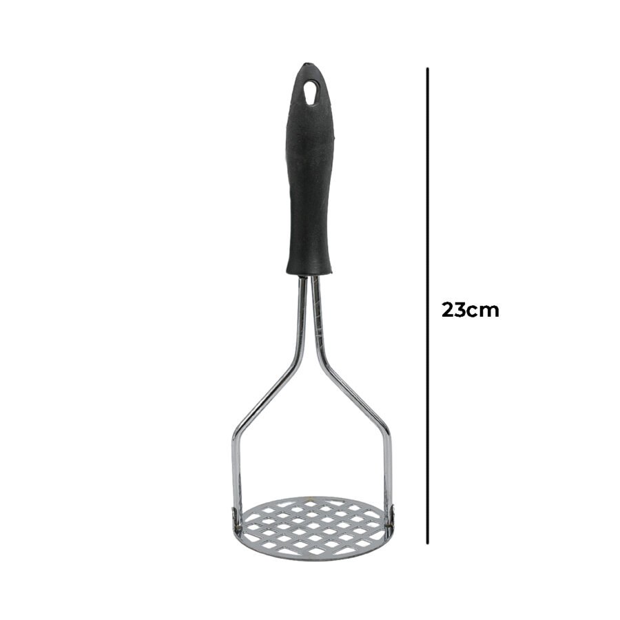 Espremedor De Batata Amassador Legumes Feijão Resistente Aço Inox - Imagem 2