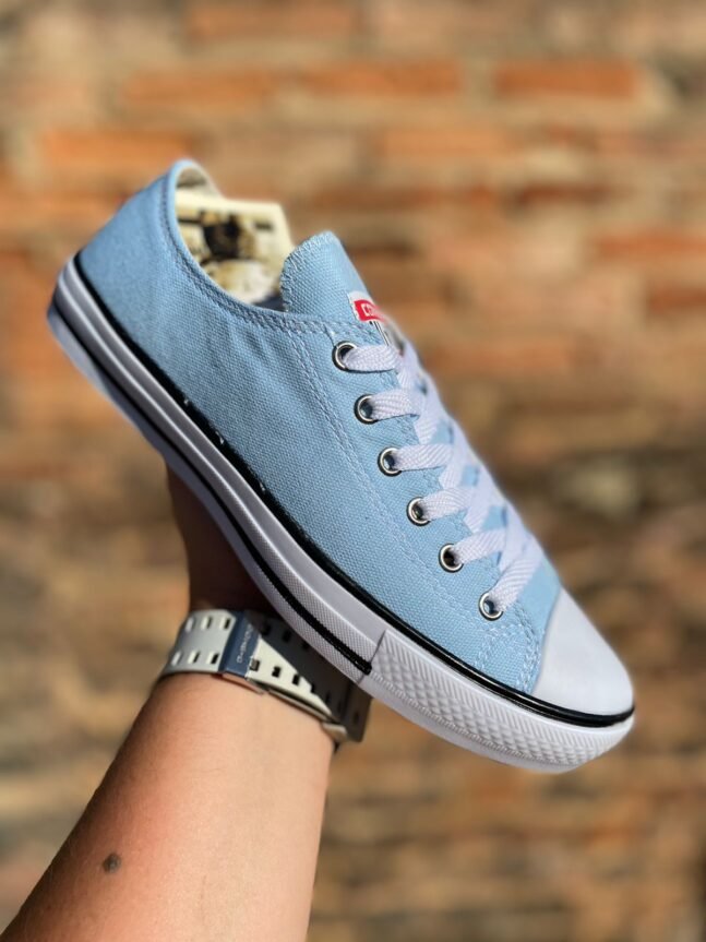 Tênis Cano Curto All Star Feminino Azul