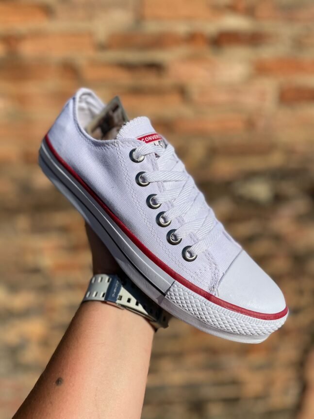 Tênis Cano Curto All Star Unissex Branco