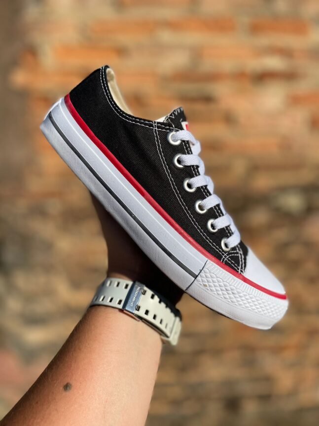 Tênis Cano Curto All Star Unissex Preto