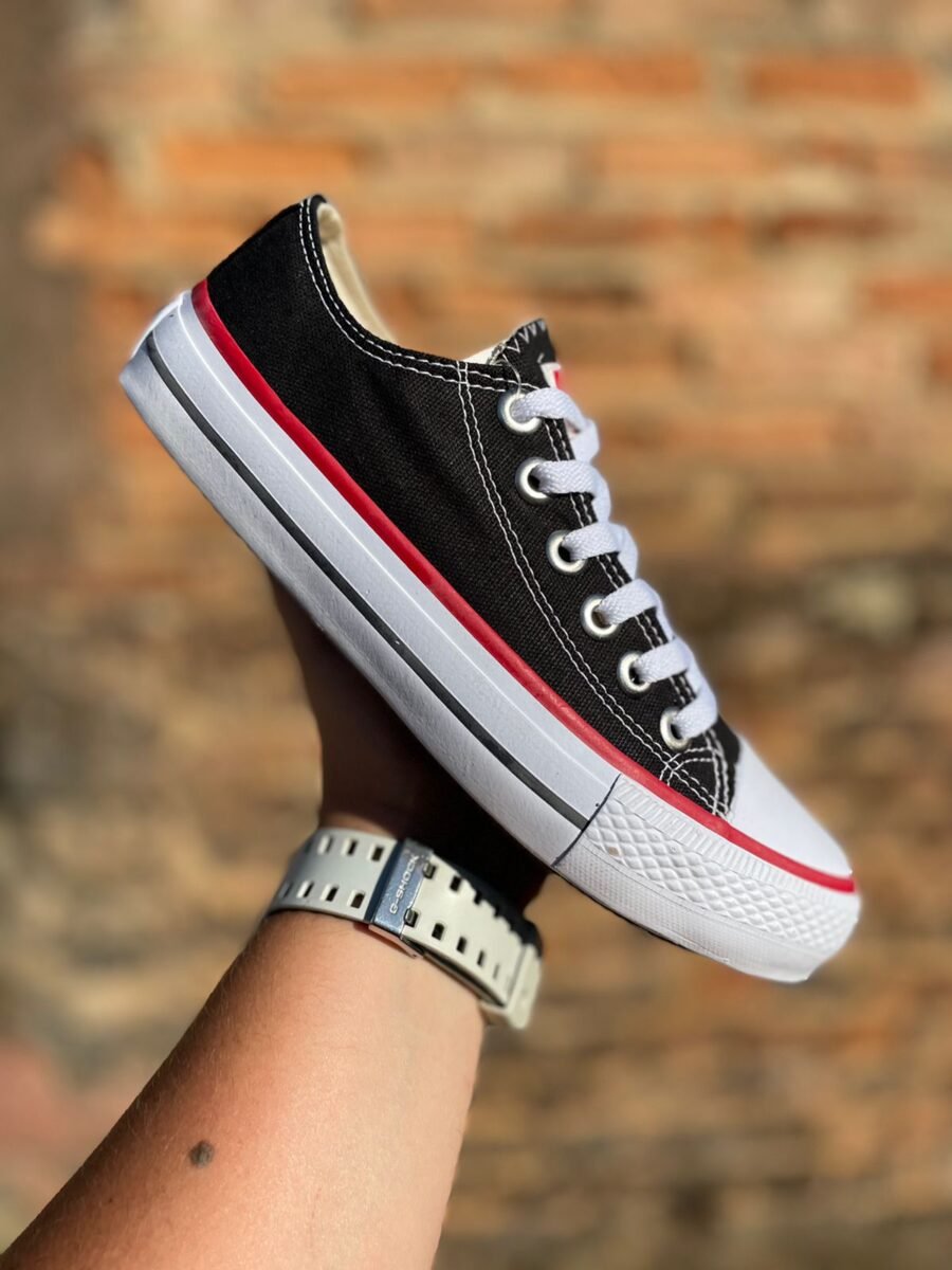 Tênis Cano Curto All Star Unissex Preto