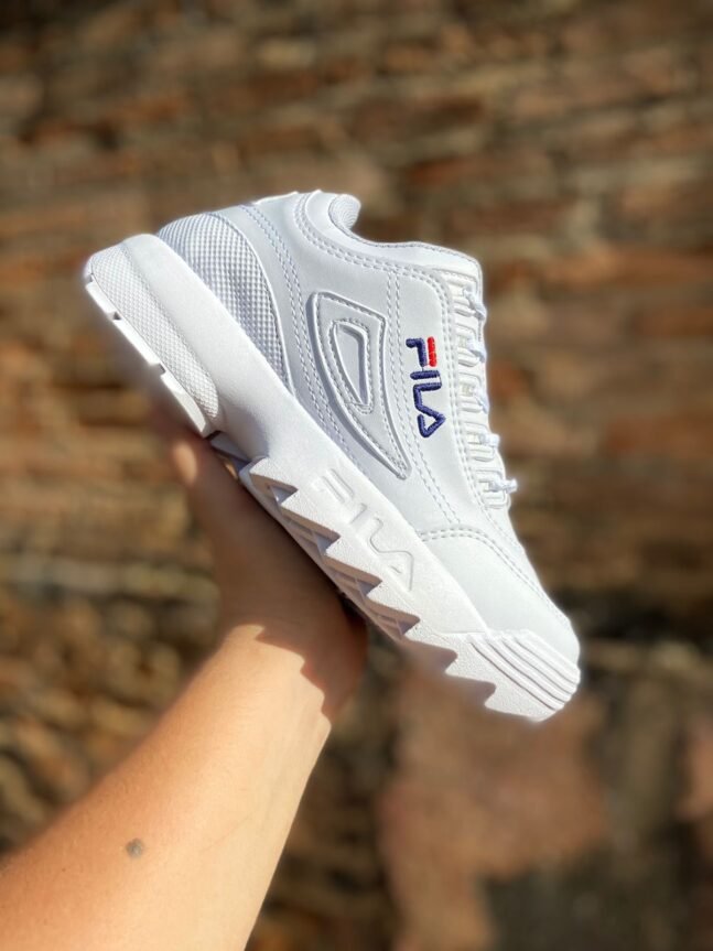 Tênis Disruptor Unissex Fila Branco