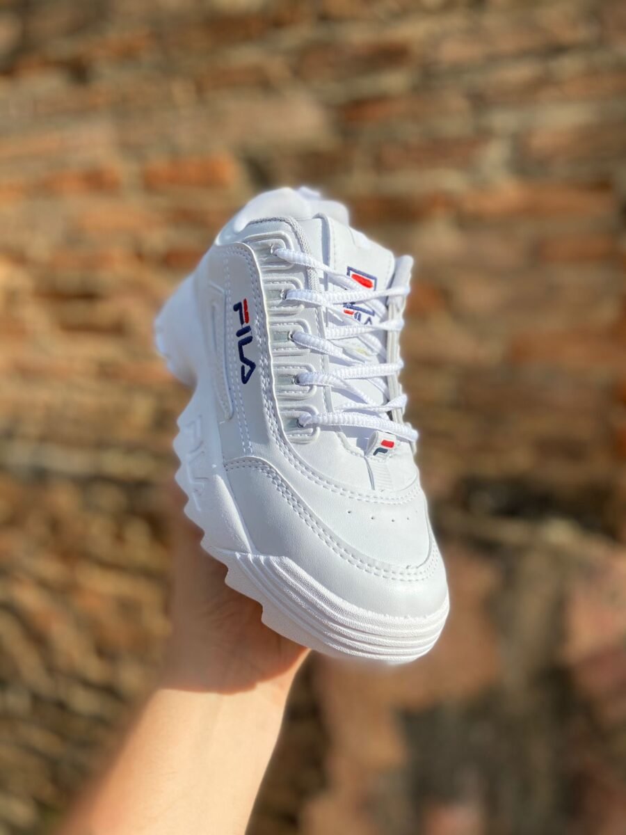 Tênis Disruptor Unissex Fila Branco - Imagem 2