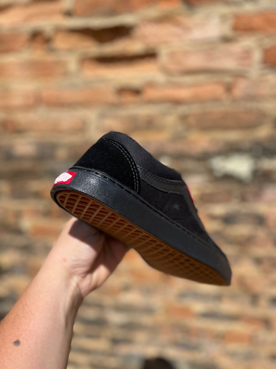 Tênis Old Skool Unissex Vans Preto/Preto - Imagem 3