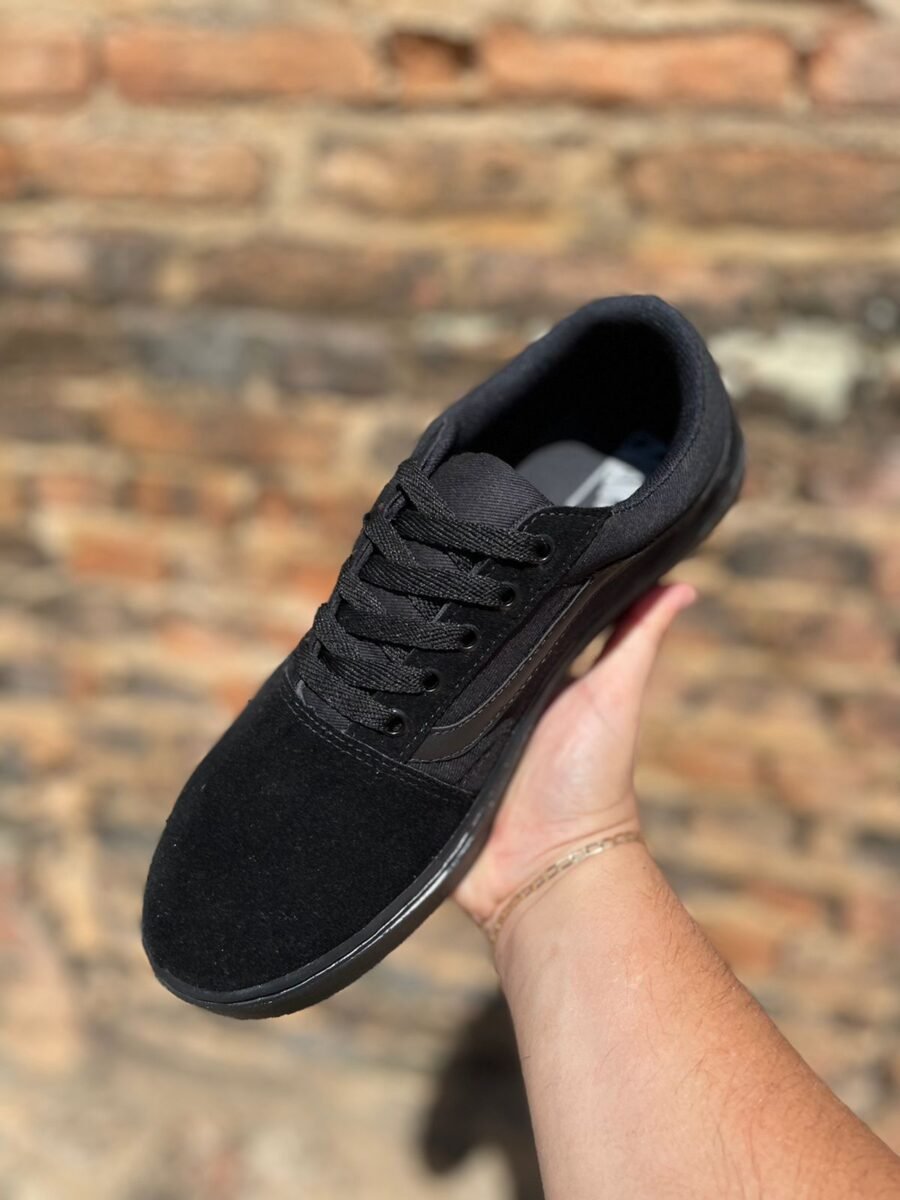 Tênis Old Skool Unissex Vans Preto/Preto - Imagem 2