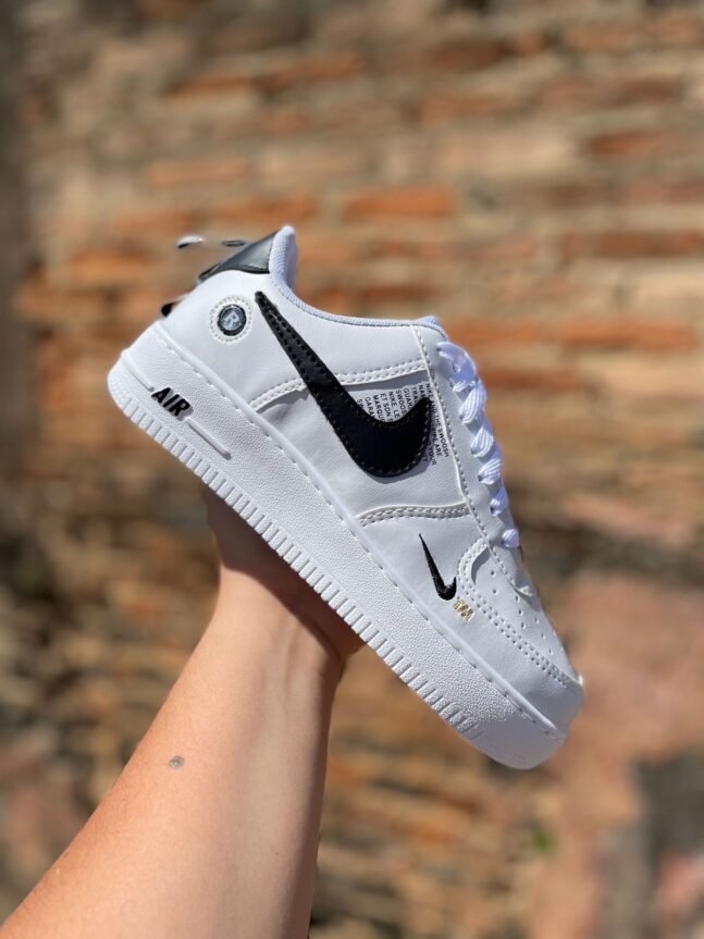 Tênis Air Force EL Masculino Nike Branco/Preto