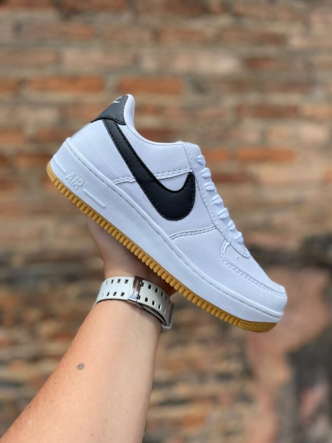 Tênis Air Force Unissex Nike Branco/Preto