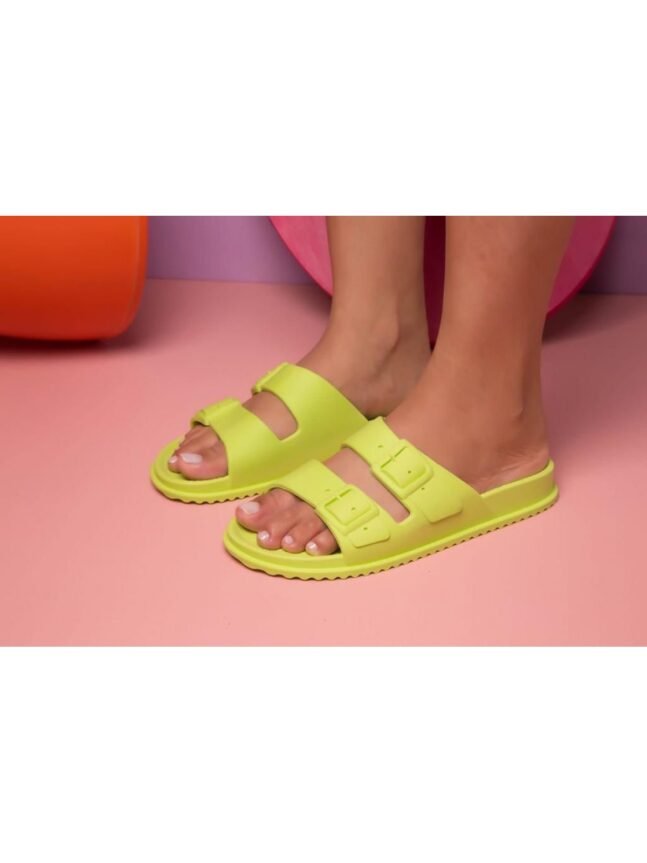 Chinelo Slide Birken Feminino Verde