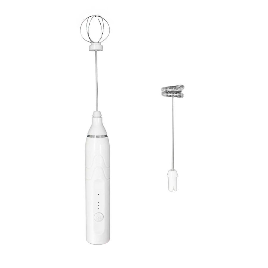 Cópia - Misturador Mexedor De Bebidas Mini Batedeira Eletrico Leite Cafe Achocolatado USB 2 Em 1